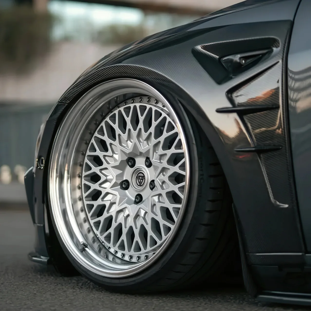 XL 2-Piece Custom Deep Lip Mesh Forged Concave Racing Car Wheel 5x120 5x112 5x114.3 Car Alloy Wheel for Luxury Sports Cars - Image 6