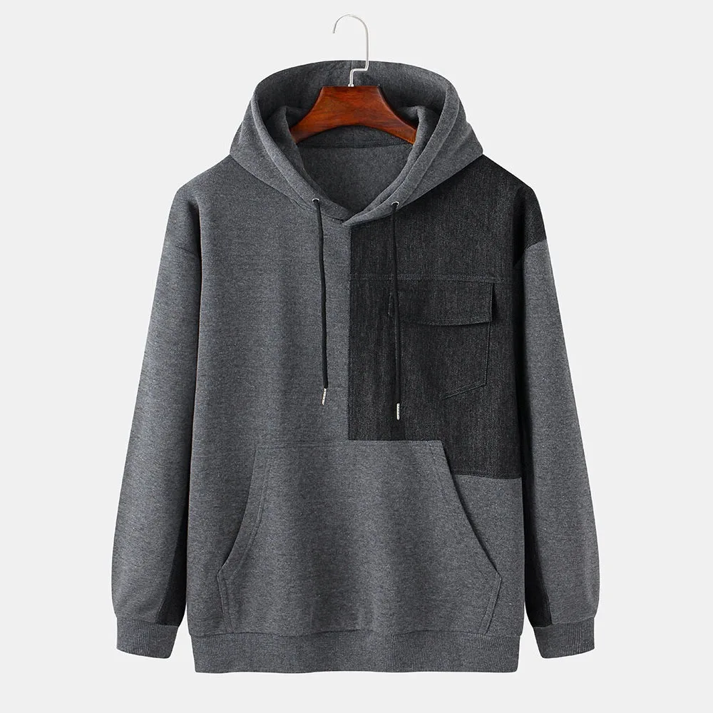 High Quality 500gsm Heavyweight Pullover Hoodie French Terry Hoodies Drop Shoulder No Strings