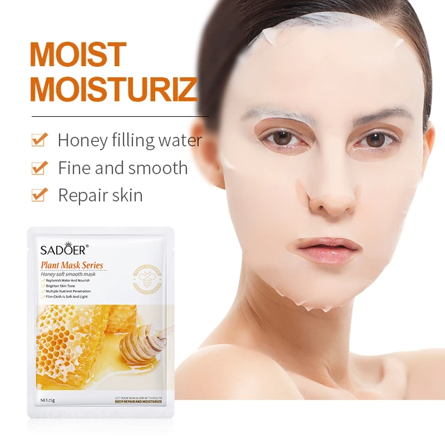 Korean Skincare Facial Sheet Face Patch Moisturizing Whitening Organic Honey Facial Patch For Face Care