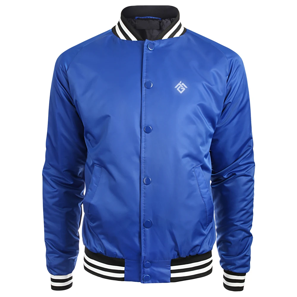 Casual Wear Crop Varsity Jacket For Custom Made Waterproof Plain Wind