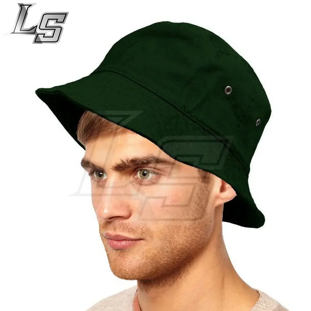Wholesale Custom Logo Polyester Camouflage Bucket Hats for Men