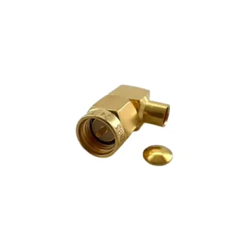 Wholesale Good Performance FCSMA-JBW3 DC-18GHz RF Right Angle Coaxial Connector Used in the aerospace Field