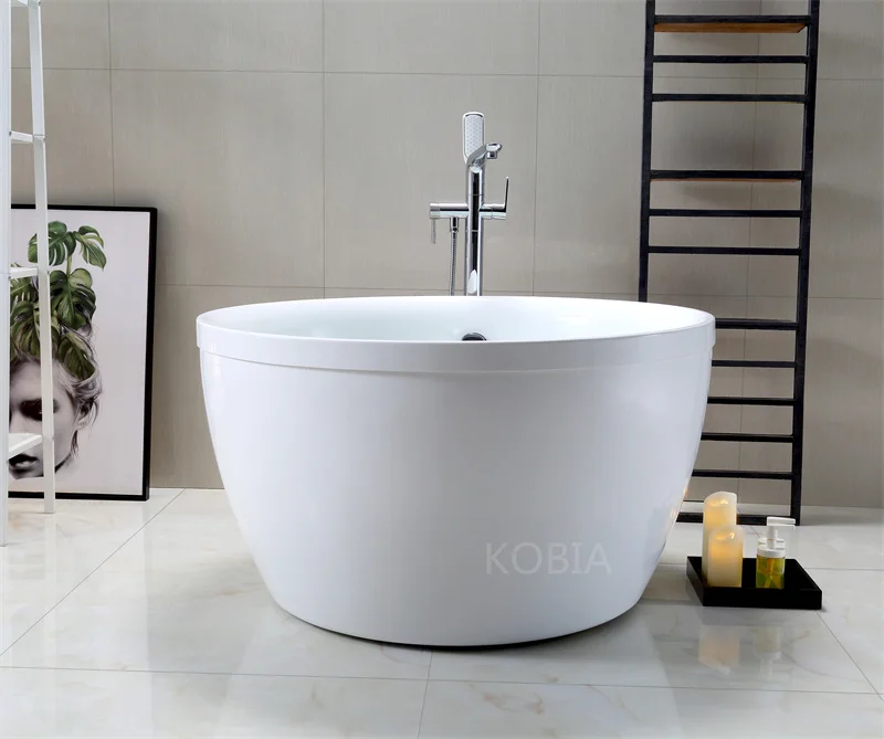 Freestanding Mini Bathtub Round Seamless Foot Deep Small Japanese Soaking Tub Buy Japanese