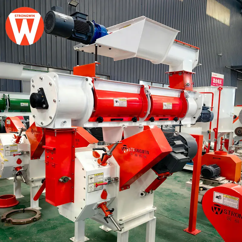 Strongwin настраиваемый SZLH250 От 1 до 2 лет/h мельница для корма птицы гранулятор животных