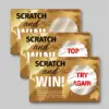 Golden Foil Scratch Card
