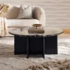 Black Wood | Black Marble Top