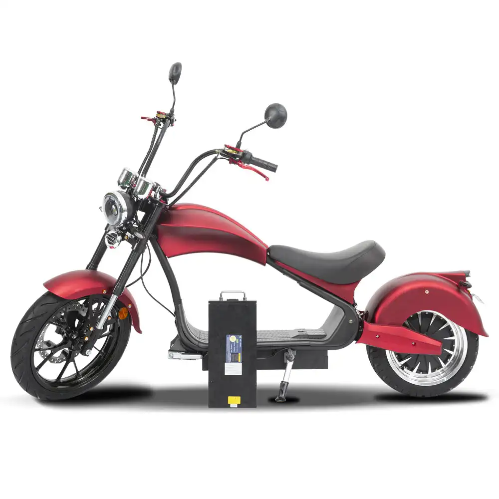 EU Warehouse MH3 3000W 60V 30Ah Battery Citycoco Chopper 2 Wheel Motorcycle