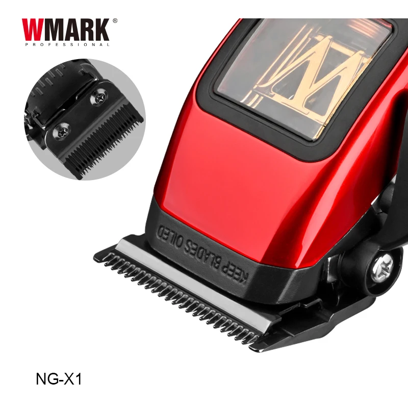 WMARK NG-X1 10000RPM Maglev Motor Şarjlı Saç Kesici, Kablosuz Kullanım