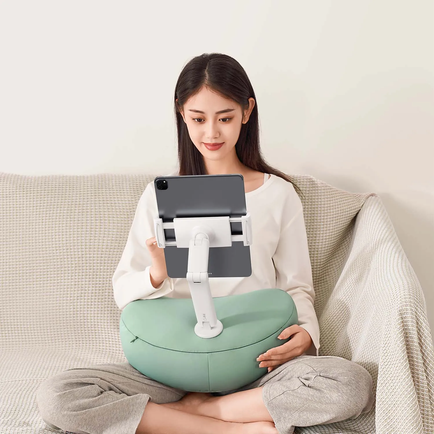 Tablet Halterung Für Bett - Verstellbarer Ständer Mit 360° Drehung Für 4,7-12,9 Zoll Geräte