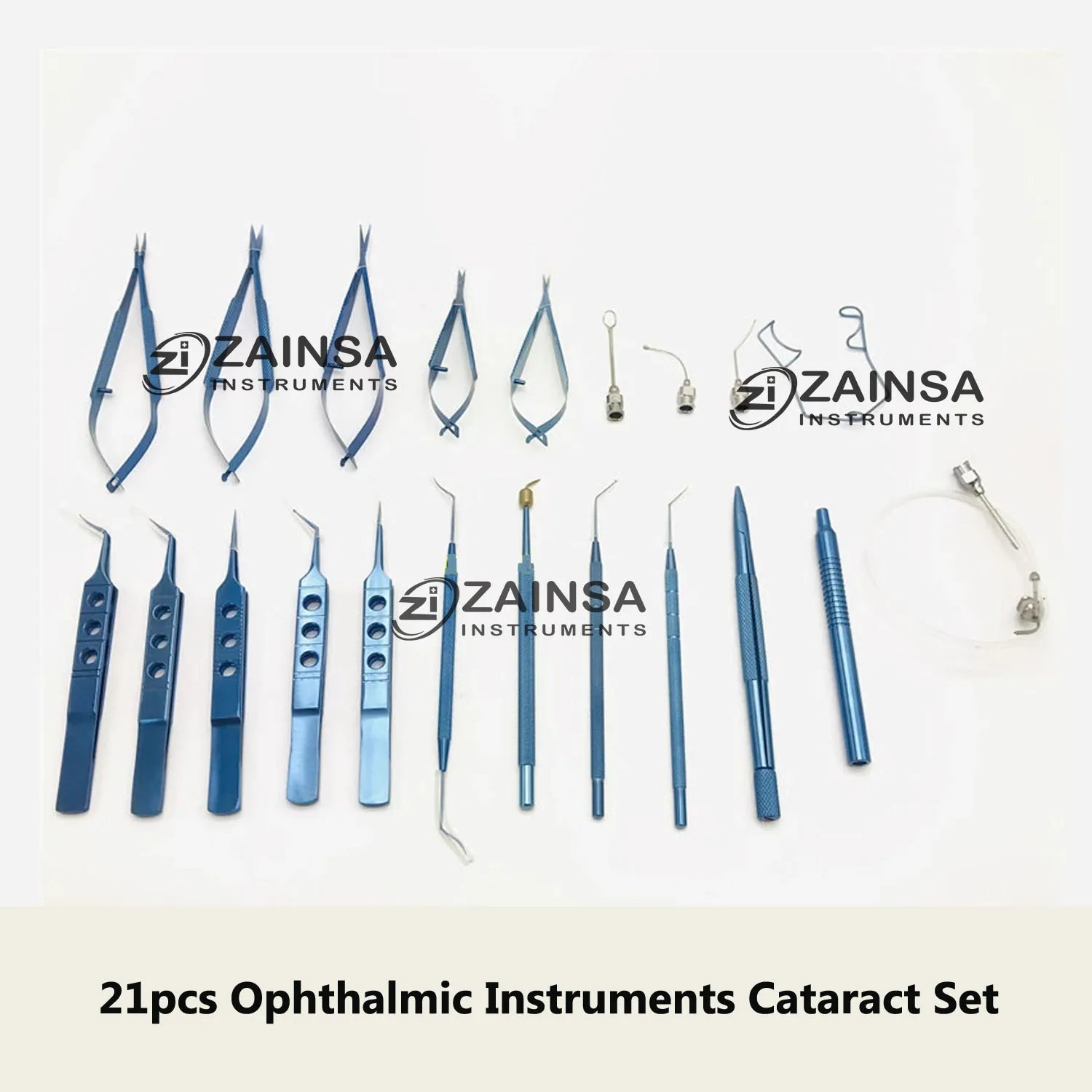 Ophthalmic Cataract Eye Micro Surgery Surgical Instruments With Case