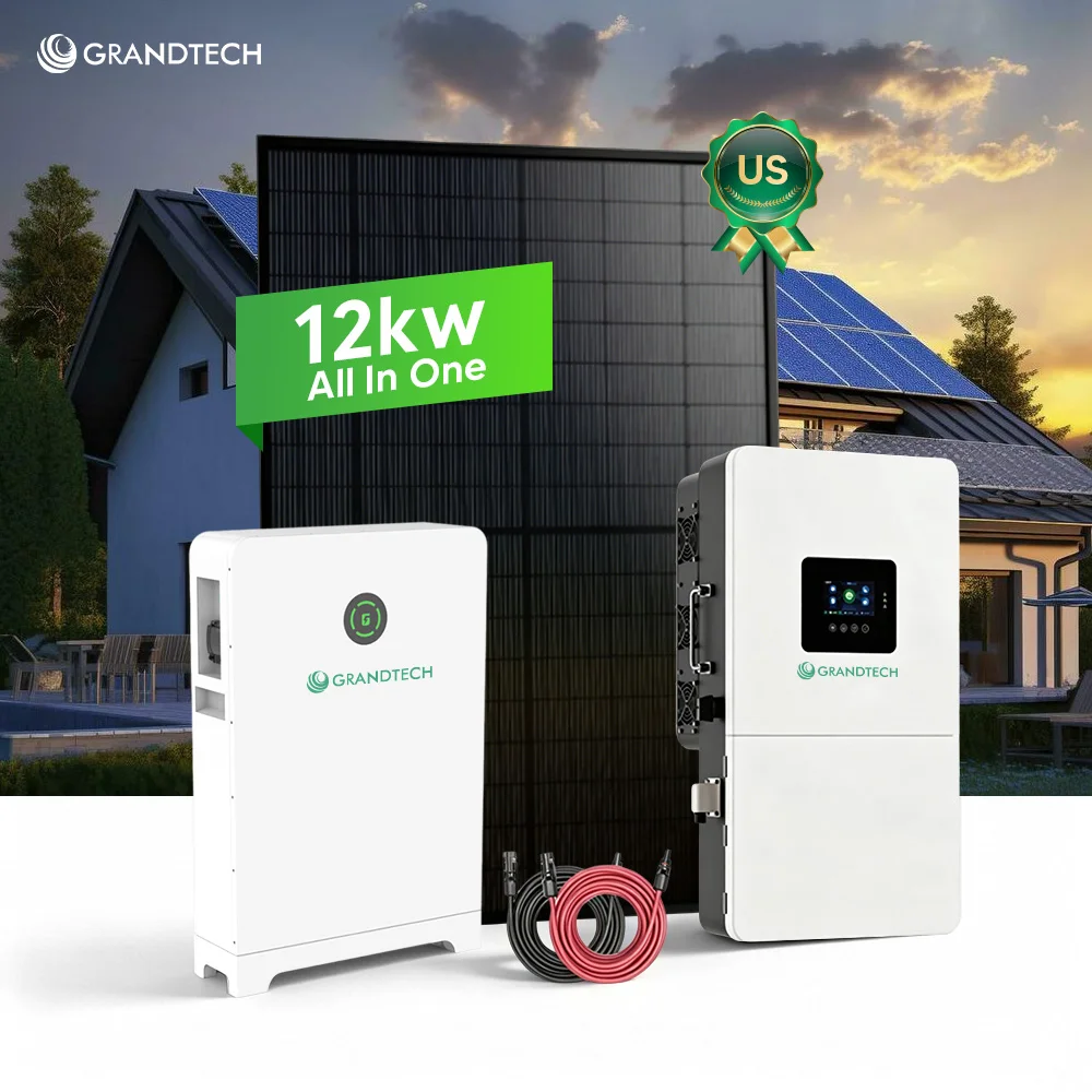 System Energi Haul 1000W 3kW 5kW 8kW 10kW 12kW System Pŵer Haul Cynlluniadol Kit Panneau Solaire Cyfan â Chesail
