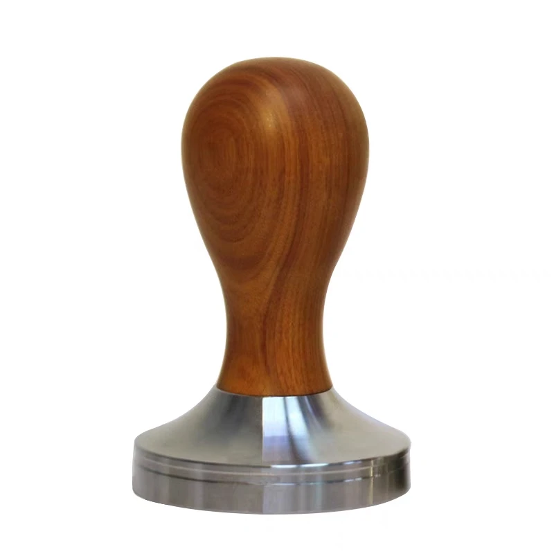 Италия Кофе Пресс порошок молоток твердая деревянная ручка уплотнитель из нержавеющей