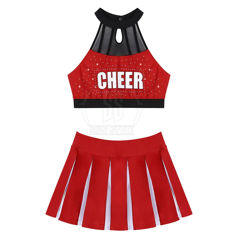 Cheerleader Uniforms For Men 2024 Cheerleading Uniforms For Cheerleaders With Factory Price 1188