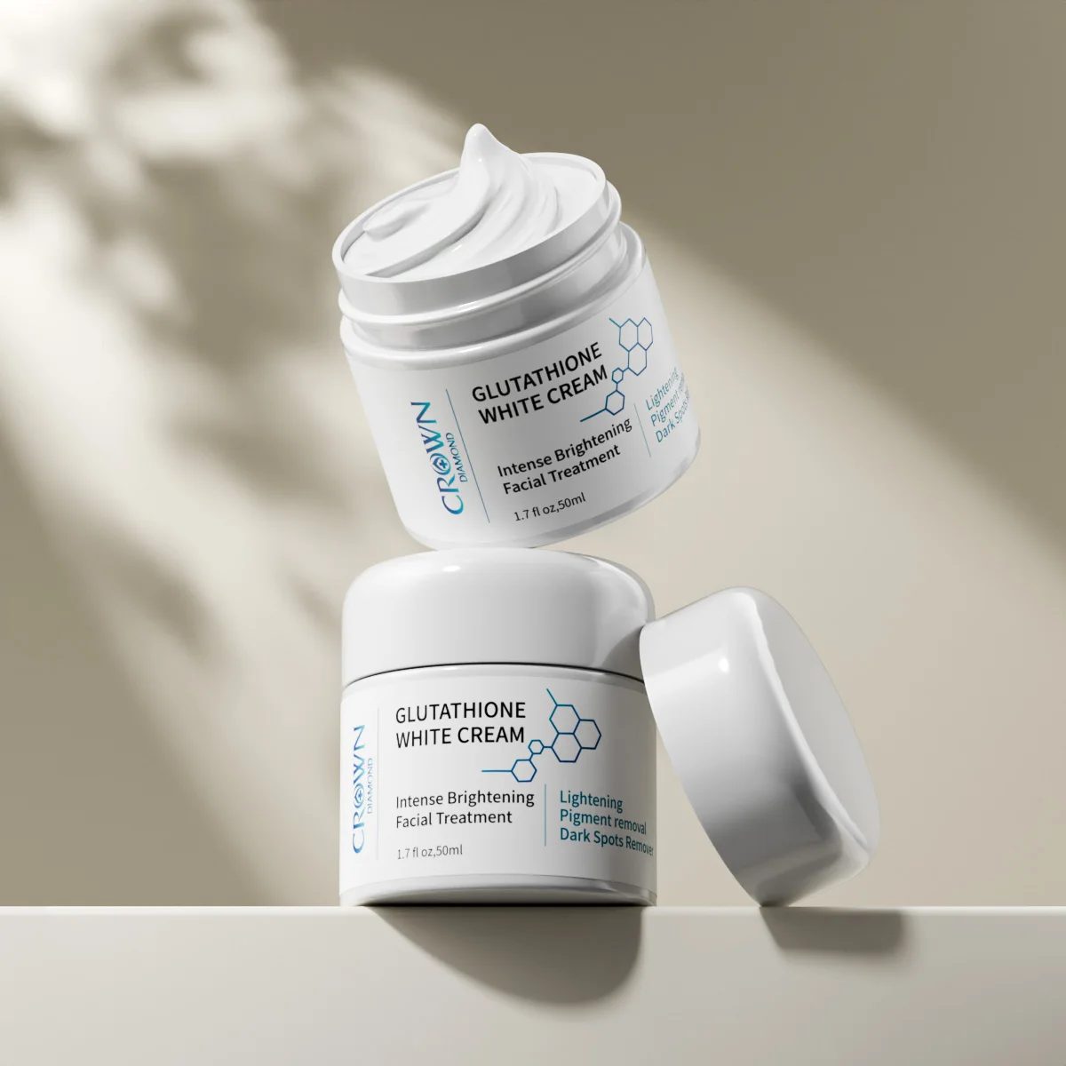 glutathione kojic acid cream Natural Kojic Acid Brightening Moisturizing Anti-Aging Lightening Remove  Dark Spots Glutathione Whitening Skin Care Face Cream