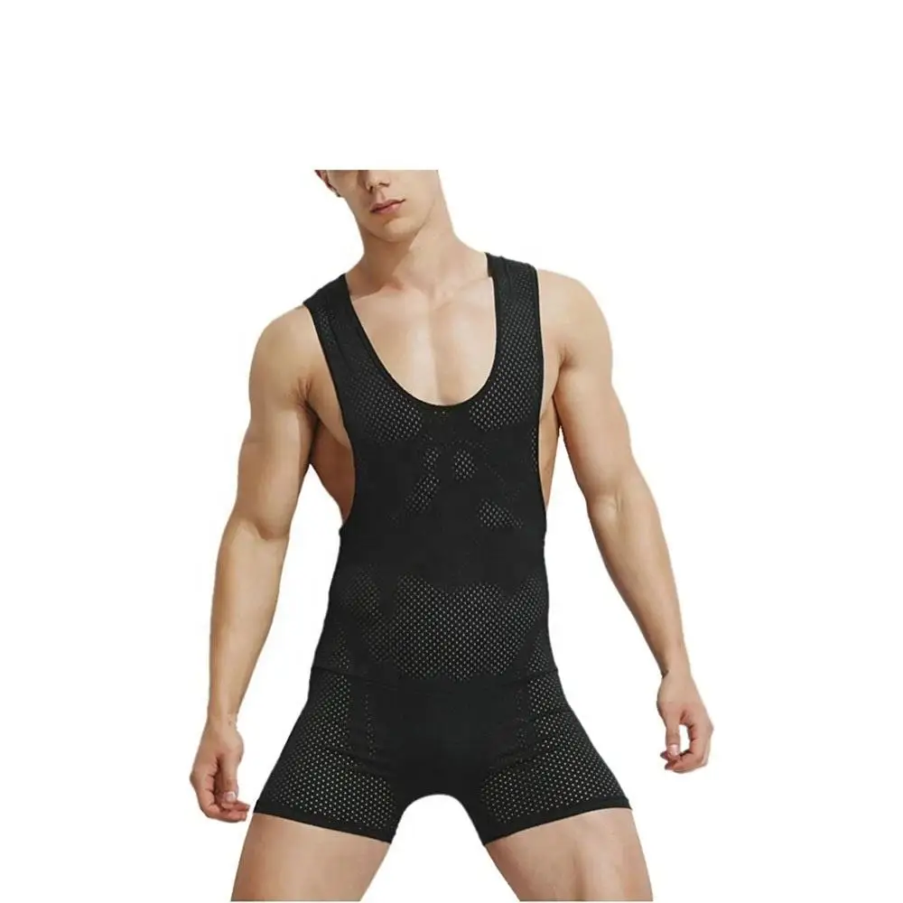 High Quality Custom Logo Sublimation Wrestling Gears Youth Wrestling Singlets Customized Sublimation Wrestling Tops