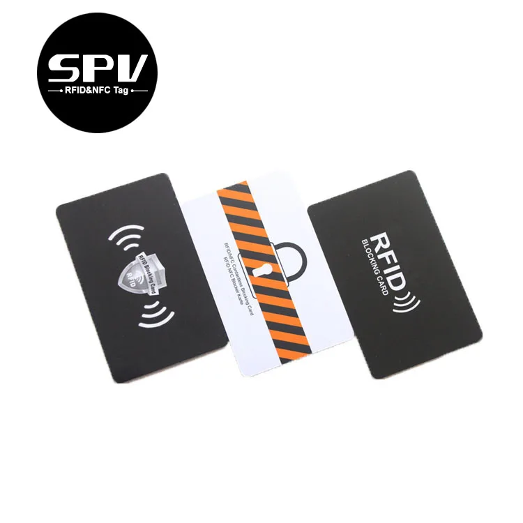 1/2/3PCS Carte a blocco nero Protezione senza problemi Portafoglio intero Scudo Senza contatto NFC Deb Carta di credo Pellicola protettiva Blocker  13
