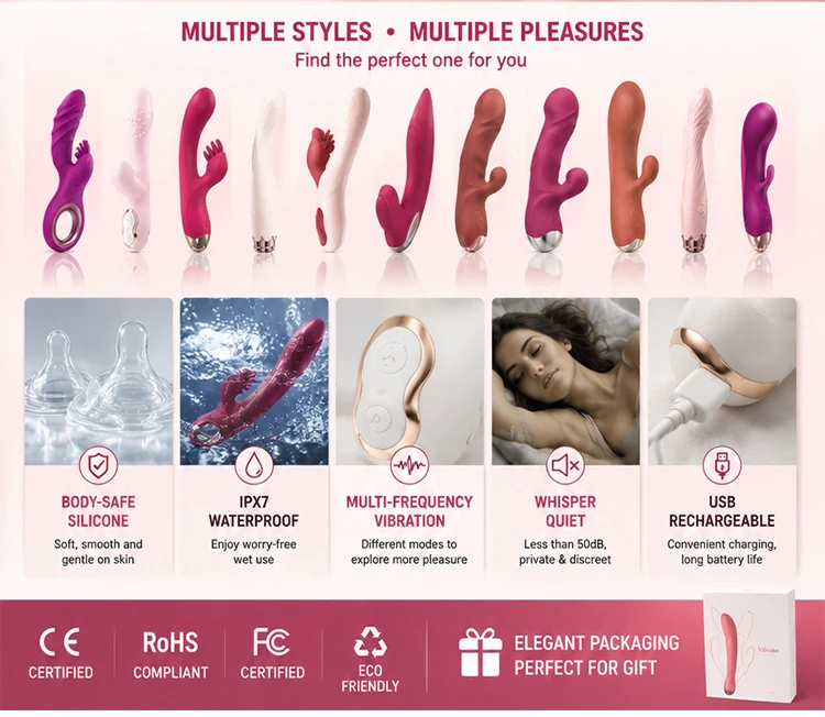 Wearable vibrator design showing compact form factor for hands-free couples play