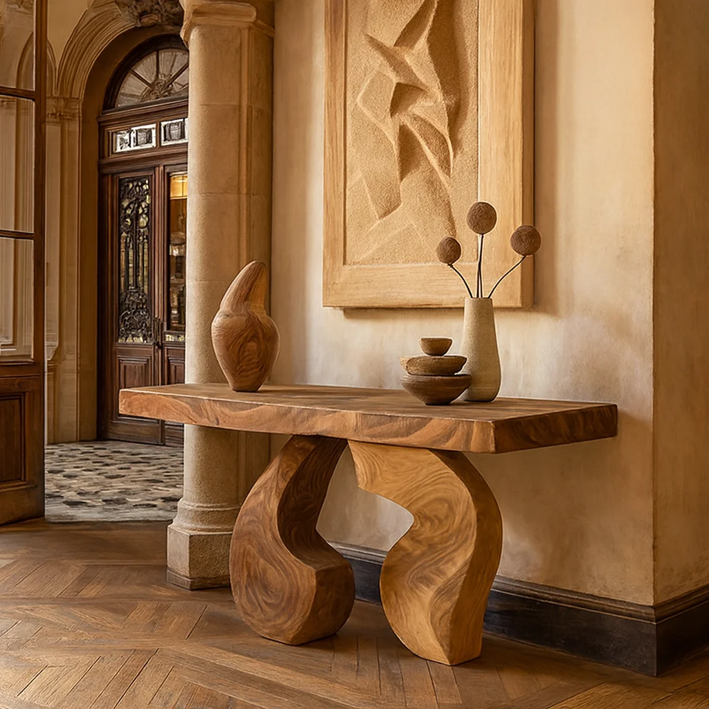 Elvarenae Sorelle Sculpted Console Table — product detail