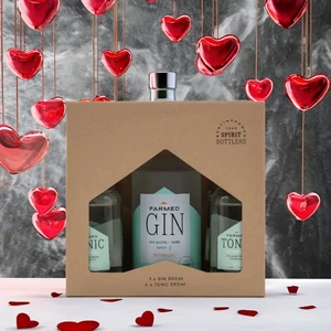 Gin Tonic Valentine's Day Gift Box Floral Coriander 25cl Distillery's Wholesale Gin Tonic Gifts