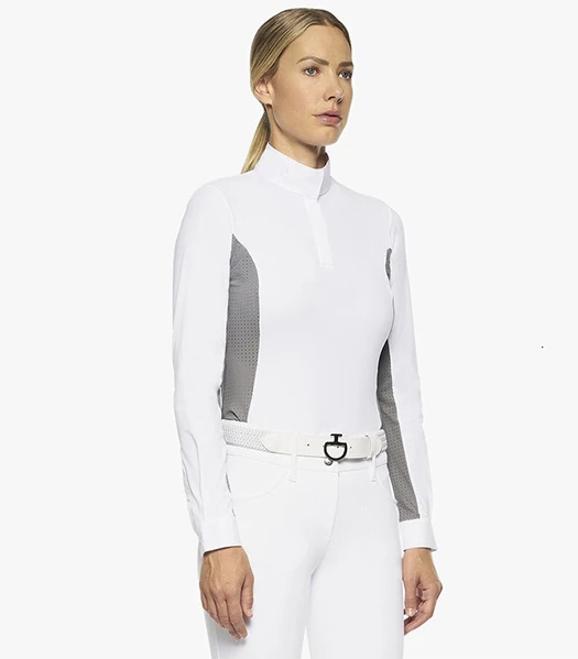 Women's Breathable Skinfriendly Equestrian Racing Show Shirt Lady Shirt Competition Show Shirt