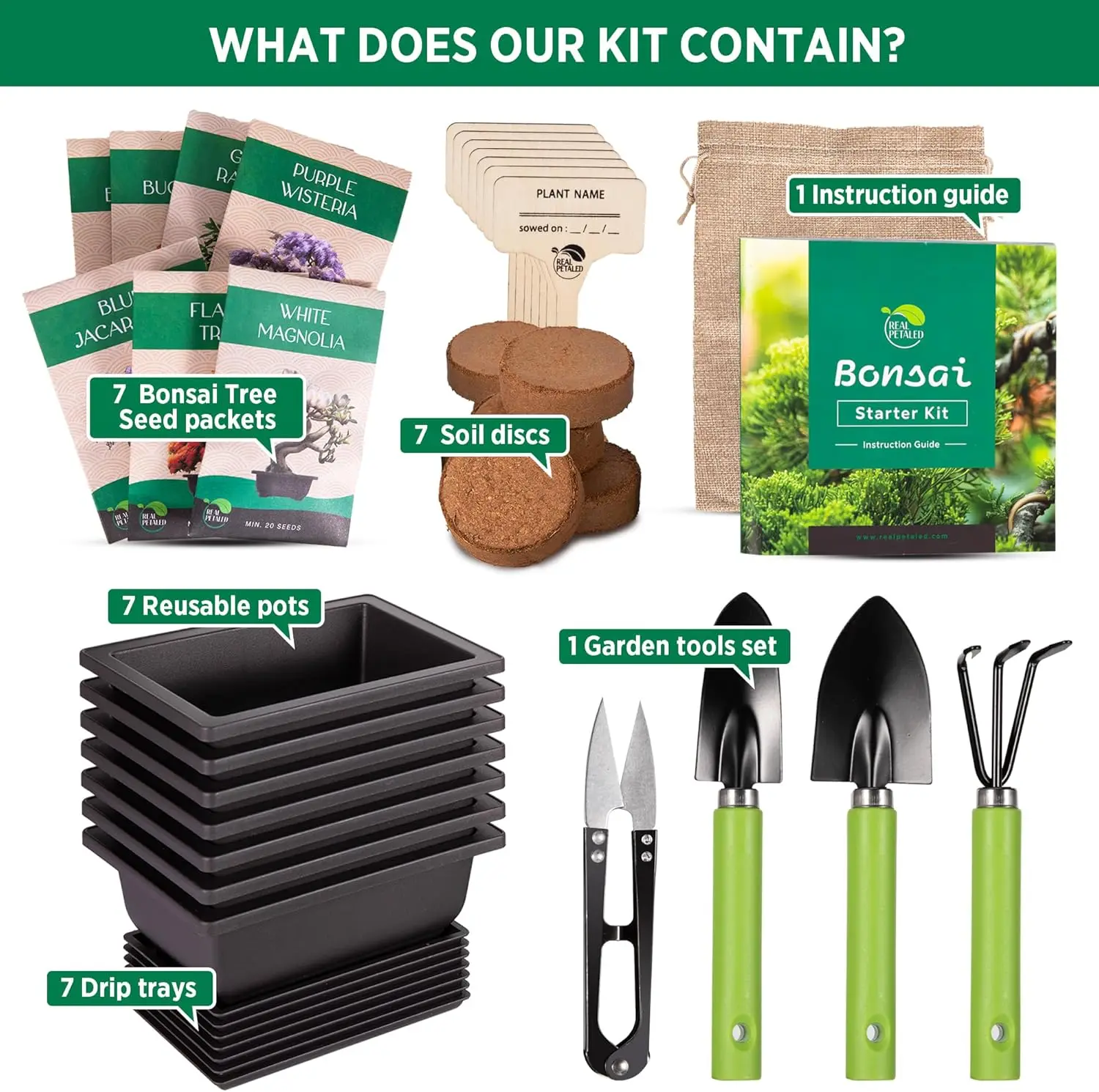 Complete Bonsai Tree Starter Kit for Home Garden 7 Classic Tools Soil Pots  Trays DIY Indoor Flower Pot for Shopping Mall Use| Alibaba.com