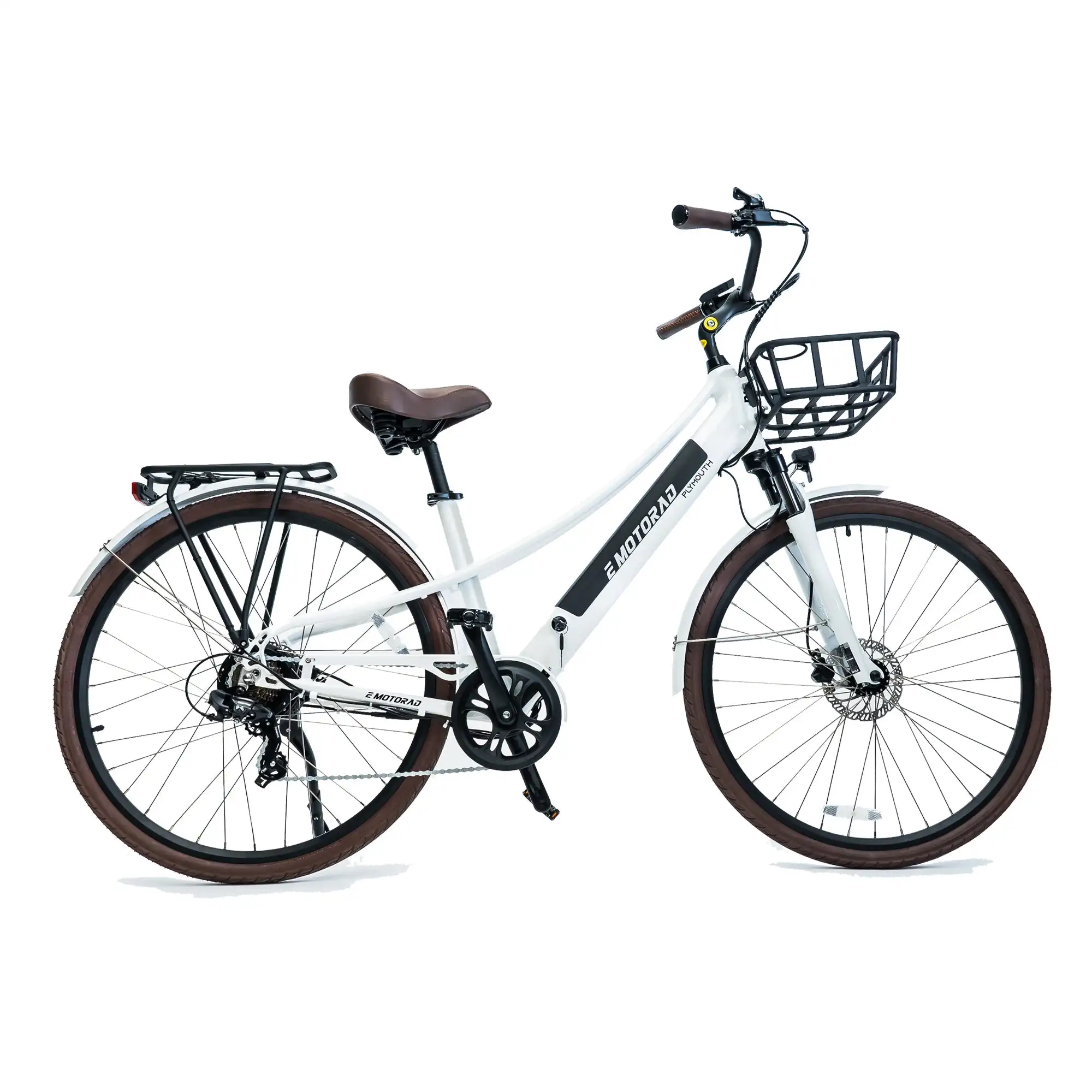 Plymouth Eco-Friendly Electric City Bike Urban Mobility Solution