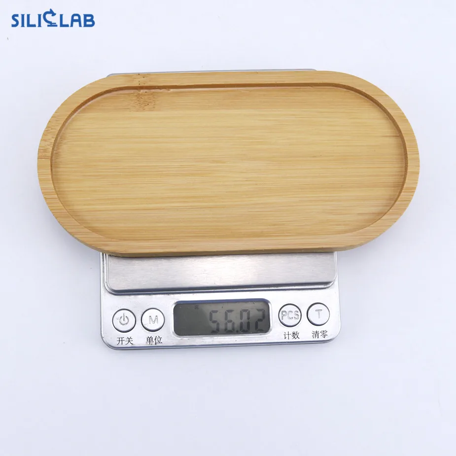 6,6*3,2 дюймов неотбеленные бамбуковые товары для магазина дыма настраиваемые подносы ручной работы