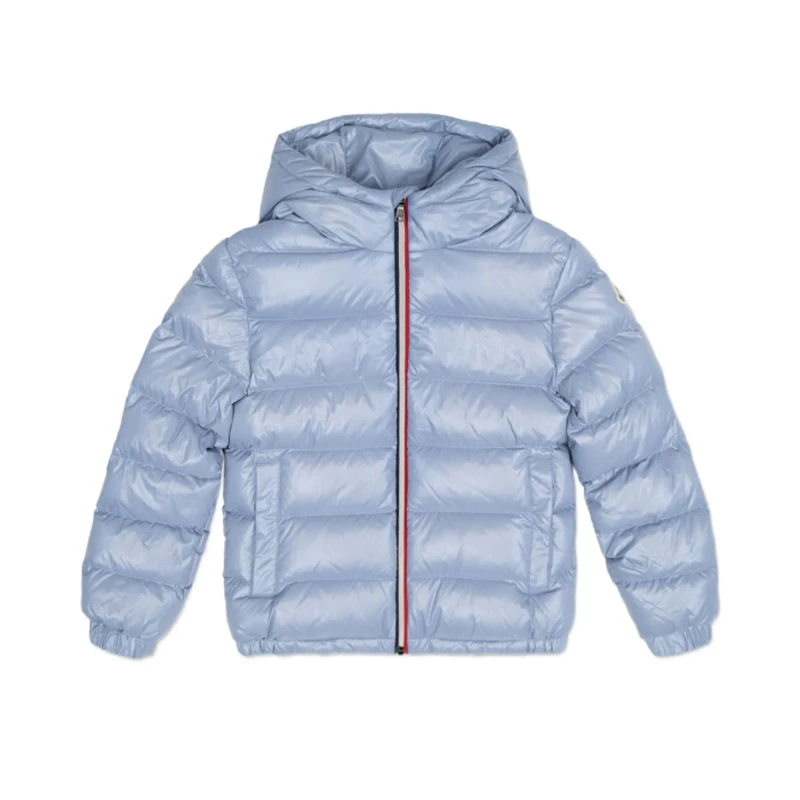 定制来样定做标志男童女童服装冬装羽绒服儿童穿仿羽绒服