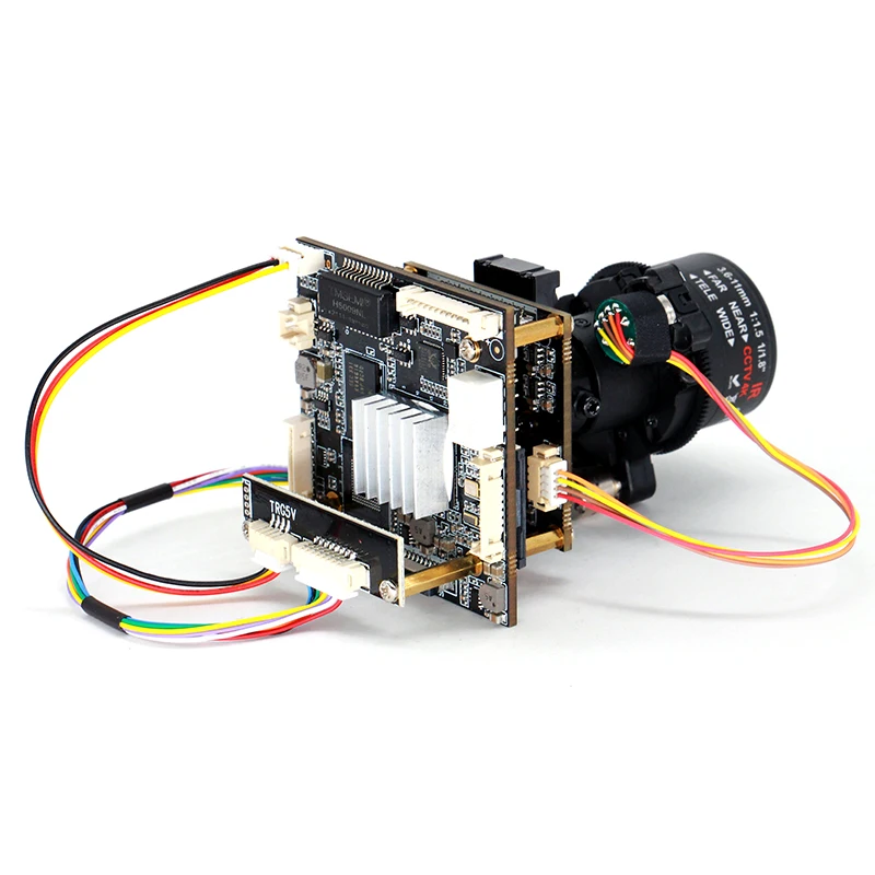 IP CAMERA リモートカメラ 8MP IMX678 Hi3519dv500 4K IP Camera Module with 3.6-11mm Lens