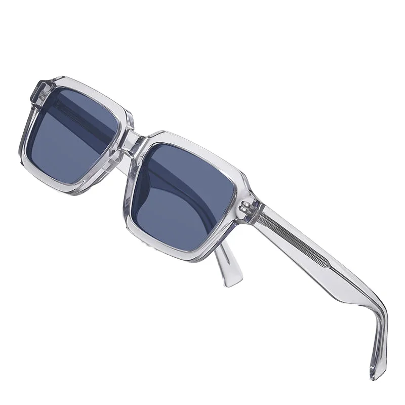 Individuell gestaltete quadratische Sonnenbrille mit dickem Acetatrahmen, polarisiert, Unisex, Modedesigner-Modell 2026_voghion.com