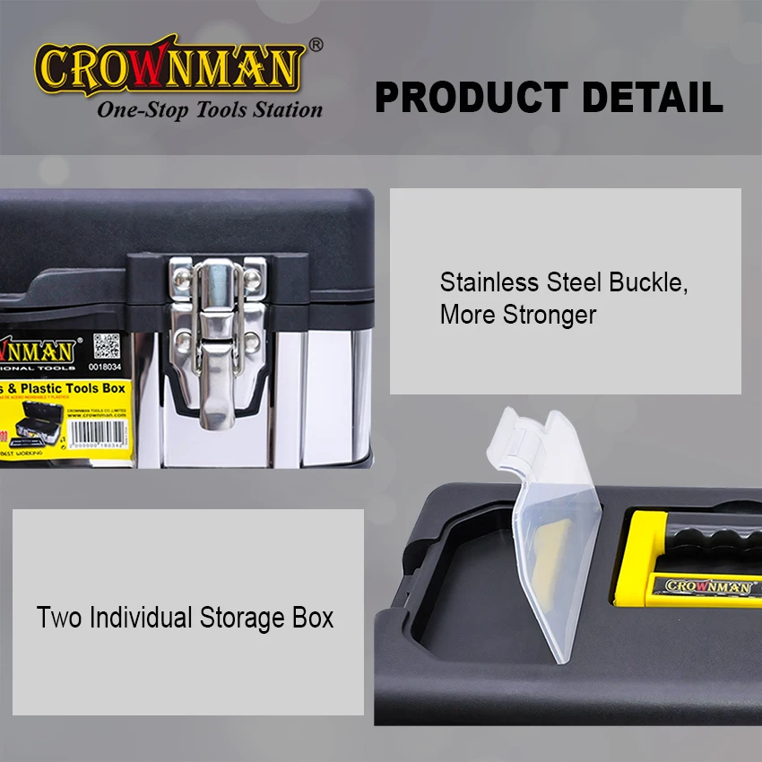 Crownman 17"/19" Wholesale Professional Custom Portable Storage Tools