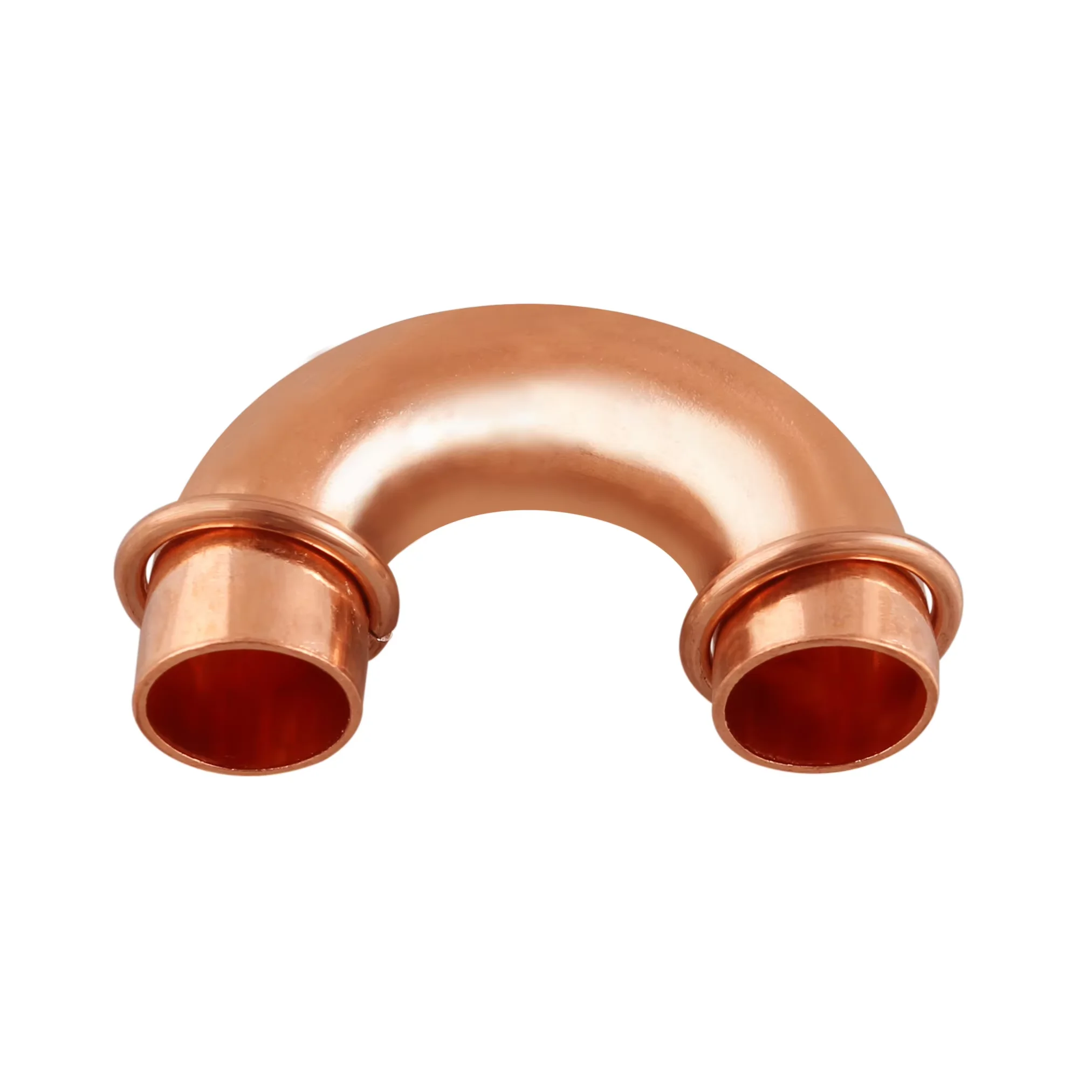 Betterway Brand Factory Outlet Red Copper Fitting 90 Degree Equal Round Elbow 1/4" - 8 1/8 Welding OEM