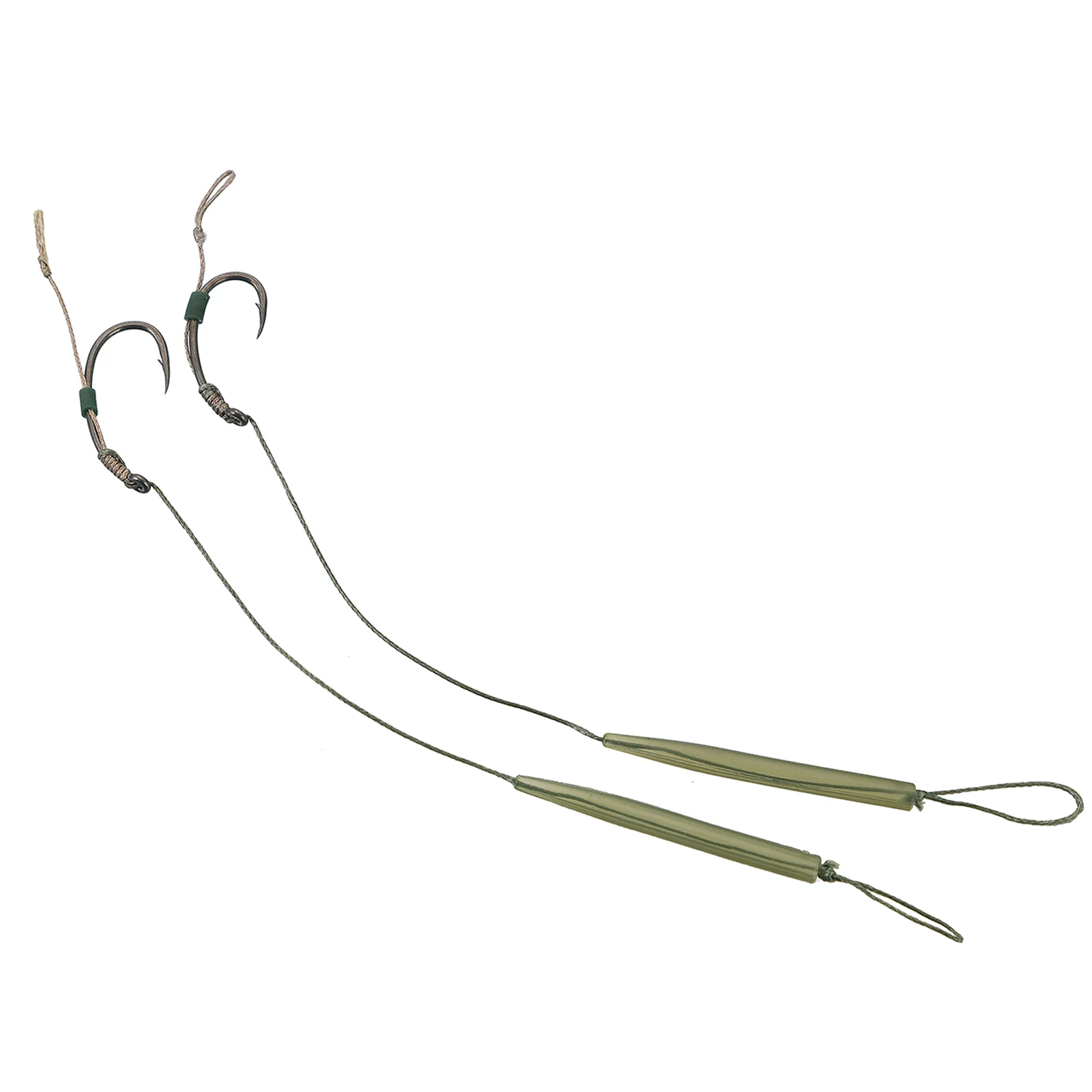 Long Shank Kurv Hooks for Carp Fishing