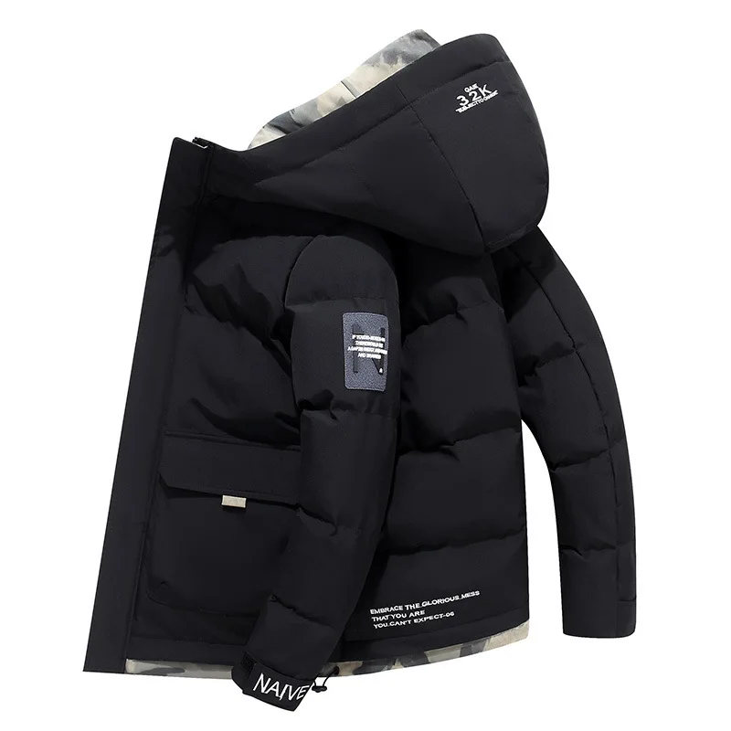 2023 Wholesale Outdoor Trench Coat Men Custom Logo Flap Pocket Hooded ...