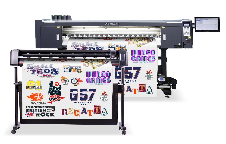 High-performance Printing with XENONS Graph Cutting Plotter