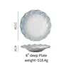 Plato de 8" de profundidad