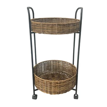 Trays And Racks 2 Tiers Shelf With Triangle Legs Home Storage ...