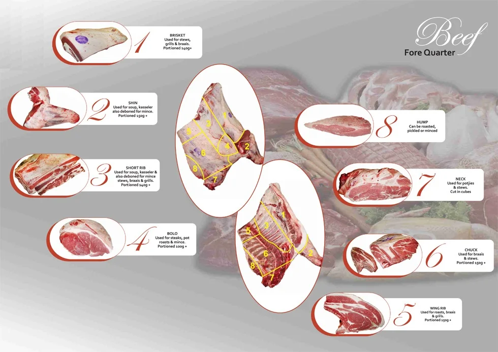 Frozen Boneless Beef Hindquarter / Cow Meat / Beef Carcass Buy Frozen