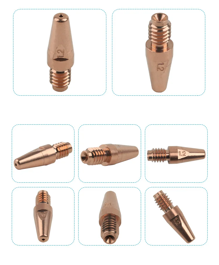 More Popular Robot Welding Torches Accessories For 400ig Contact Tip