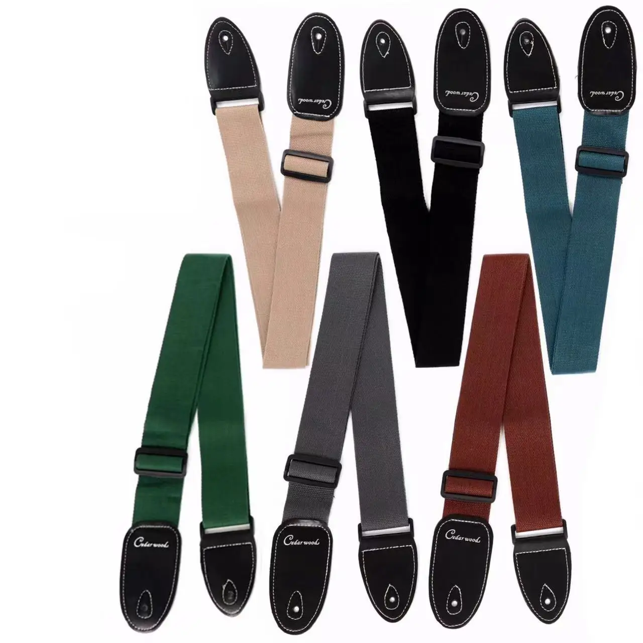 6 Color Oem Custom Wholesale Adjustable Guitar Strap Buy Strap Guitar