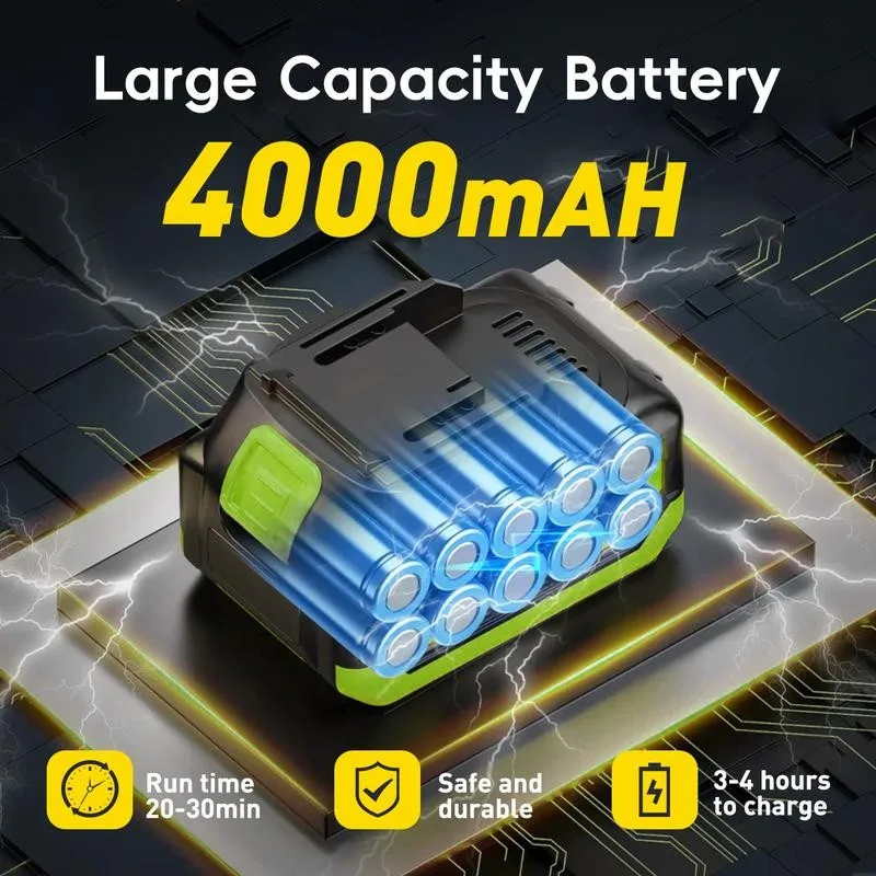 4000mAh Battery Technology