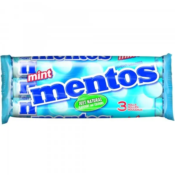 Mento Pure Fresh Peppermint 35g/ Mento Mints/ Mento Chewing Gum - Buy ...