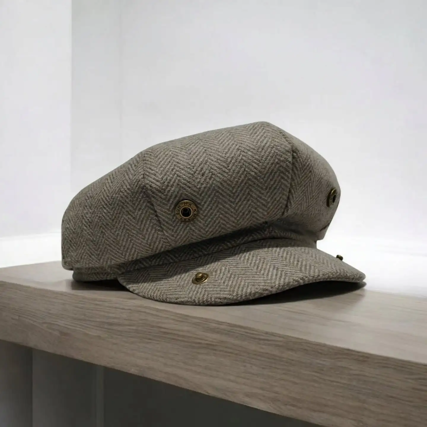 Unisex Custom Vintage Wool Hat Blank Wool Vintage Flatbill Hat – Sandlot Goods main image 4