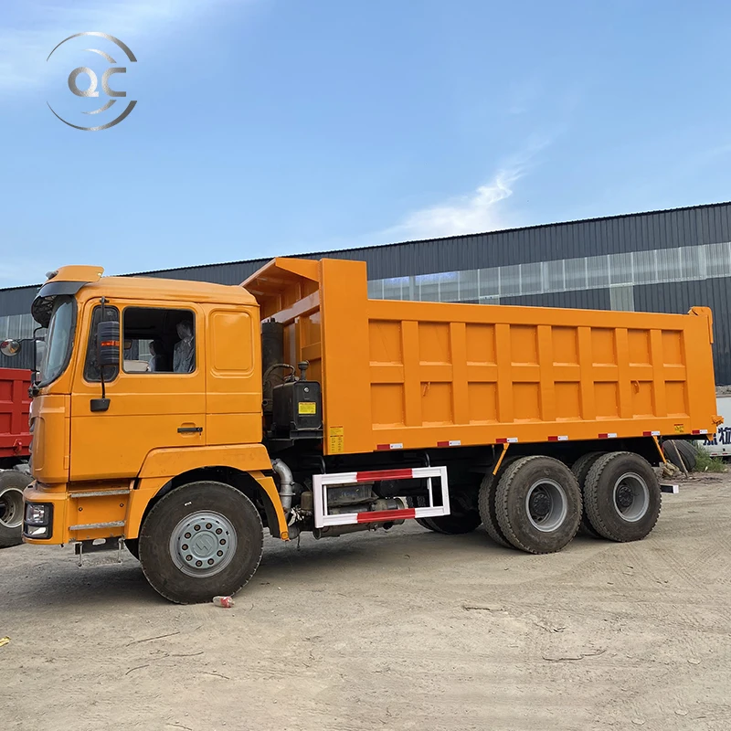 Недорогой б/у дизельный самосвал Euro 2 Shacman объемом 40 куб. М для горных работ F3000 на