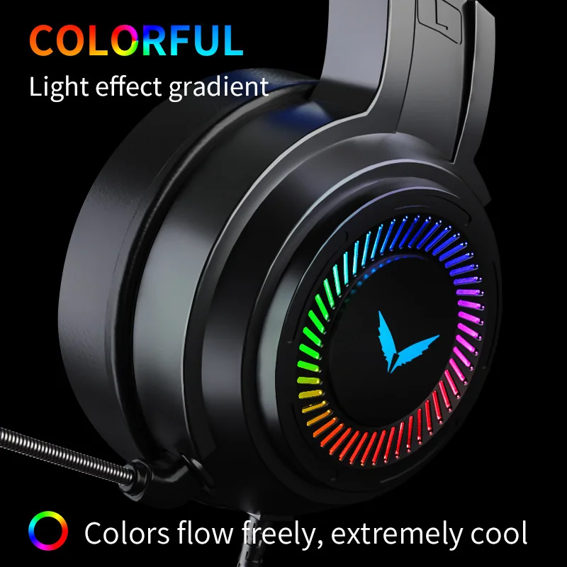 Wholesale G58 Esports Gaming Headsets 7.1 Channel Wired Computer Headsets Leather Microphones Featuring Metal Construction