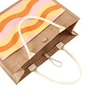 NATURAL BODY/ORANGE+PINK+YELLOW  FRONT POCKET PRINTING