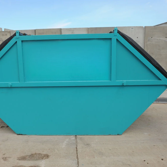 Australia Style Skip Bin Opentopped Metal Waste Container Skips With