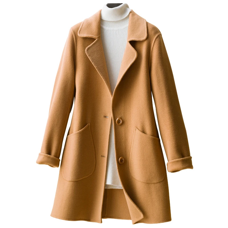 2025 New Double-sided Cloth Coat Of Cultivate One