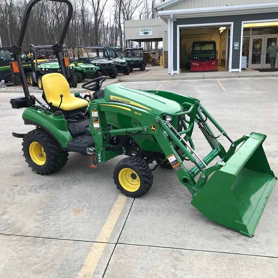 High Quality John Deeree 5050E Wheel Tractor 50 HP Green Yellow Engine Deutz Used / John Deeree 60HP Wheel Tractor