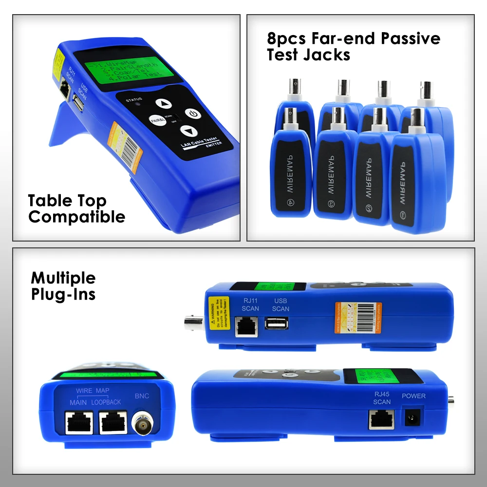 Multipurpose LCD LAN Cable Tester - Reliable Network Solutions